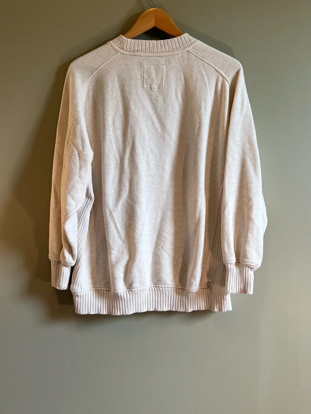 aerie Women's Crewneck Sweatshirt in Light Cream